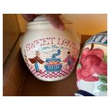 2 LARGE COOKIE JARS- KC