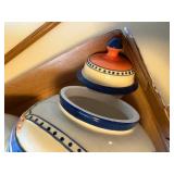2 LARGE COOKIE JARS- KC