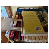 STACKS OF COOKBOOKS- K