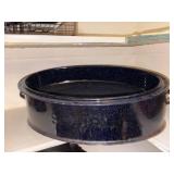 SAVORY ROASTER PAN BLUE GRANITE- P