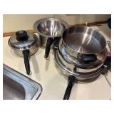 PERMANENT MULTI CORE STAINLESS PAN SET- K