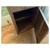 PLASTIC FILE BOX & METAL FILING CABINET- BG