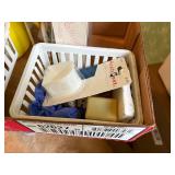 UTILITY & KITCHEN X 2 BOXES OF TAPE/ SALT/ SCISSORS/ VANILLA & MORE- BG