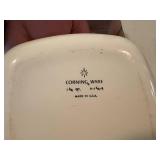 CORNING WARE X 5 CASSEROLE DISHES- BG