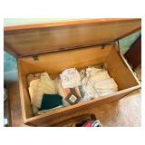 WOOD CHEST 34X18- BG