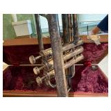 CLASS A NEW CREATION BESSON & CO. PROTYPE LONDON ENGLAND TRUMPET & CASE- BG