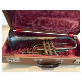 CLASS A NEW CREATION BESSON & CO. PROTYPE LONDON ENGLAND TRUMPET & CASE- BG