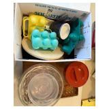 BIG GLASS BOWL/ PLATE/ EGG HOLDERS/ MISCELLANEOUS- BG