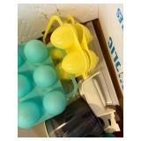 BIG GLASS BOWL/ PLATE/ EGG HOLDERS/ MISCELLANEOUS- BG