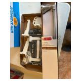 NEW BATHROOM TOILET PAPER HOLDER/ TOWEL RACK- BG