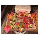 DECOR- KEG/ HAMPER BASKET/ WOOD BOX/ FLOWER- AT