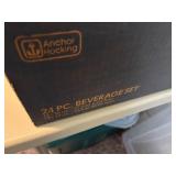 ANCHOR HOCKING 24 PCS GLASSES SET- SR