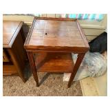 LAMP SIDE TABLE 16 X 16 X 26- SR