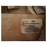 SETH THOMAS CLOCK/ CHRISTMAS TREE/ PERFUME/ MINI LOCKS- BB