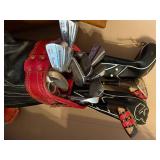 KROYDON GOLF CLUBS/ GOLF CLUB BAG & BALLS- BB