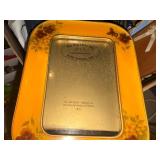 METAL PICTURE FLAMES/ CATTLE HORNS