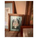 MISCELLANEOUS PICTURES & CROSS MIRROR- BB