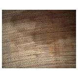 3 CUSHION WOOD & FABRIC COUCH- BB