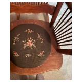 ANTIQUE WOOD ROCKING CHAIR- PBR