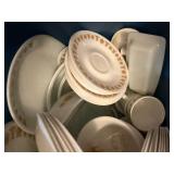 TOTE OF CORRELLE DISHES- PBR