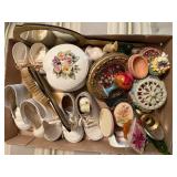 VINTAGE BABY SHOES/ DRESSER SET & MORE FLAT- PBR