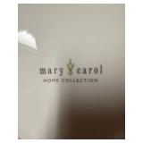 MARY CAROL HOME COLLECTION DISH SET W/ MISCELLANEOUS GLASSWARE- OF
