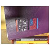 KSU ROYAL PURPLE YEAR BOOKS 1958-1963- OF