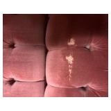 UPHOLSTERED CHAIR W/ FOOTSTOOL- OF