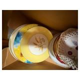 CHINA PLATES/ SEASONAL PLATES/ SCALE- OF