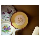 CHINA PLATES/ SEASONAL PLATES/ SCALE- OF