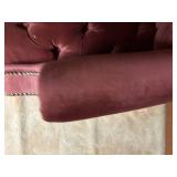 UPHOLSTERED WING BACK CHAIR- OF