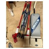 ORECK SWEEPER/ 2 MOPS/ BABY STROLLER- OF