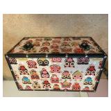 OWL TRUNK W/ TOY DISHES- UPB