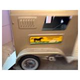 NYLINT TOY TRUCK W/ STOCK TRAILER- UPB