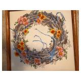 JESUS PICTURE & 2 FLOWER PICTURES- UPB