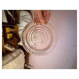 PINK GLASSWARE (?ANCHOR HOCKING)- UPB