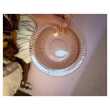 PINK GLASSWARE (?ANCHOR HOCKING)- UPB