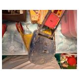 TIDDLEDY WINKS/ VINTAGE METAL TOYS/ METAL CRANE & MORE- UPB