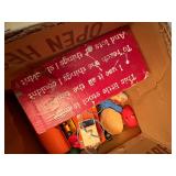 TIDDLEDY WINKS/ VINTAGE METAL TOYS/ METAL CRANE & MORE- UPB