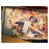 LITTLE GIRL VINTAGE TOYS/ PAPER DOLL/ DOLL CASE- UPB