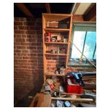 WALL & BENCH CONTENTS OF TOOLS & VICE- BMT