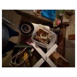 WALL & BENCH CONTENTS OF TOOLS & VICE- BMT