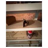 METAL SHELVING UNIT & CONTENTS- BMT