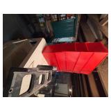 METAL SHELVING UNIT & CONTENTS- BMT