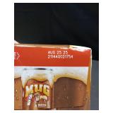 Mug Soda Root Beer Soda Pop  7.5 fl oz  10 Pack Mini Cans