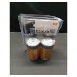 Amazon Basics 4-Pack D Cell Alkaline Everyday Batteries, 1.5 Volt, 5-Year Shelf Life