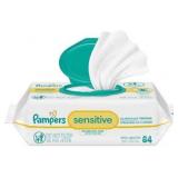 Pampers Sensitive Baby Wipes Pack 84 Count