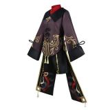 TMSREBU Hu Tao Cosplay Costume Halloween Outfit with Hat for Women Size- Medium