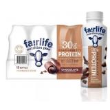 Fairlife Nutrition Plan 30g Protein Shake, Chocolate (11.5 fl. oz, 12 Pack)