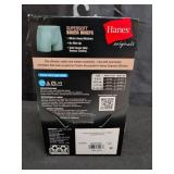 Hanes Originals Supersoft Little & Big Kid Boys 5 Pack Boxer Briefs, Size L / 12-14, Retail $28
